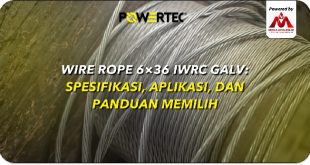 Rekomendasi Wire Rope 6×36 IWRC Galvanized Berkualitas Tinggi Untuk Berbagai Aplikasi Industri Di Mega Jaya